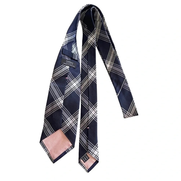 FAIRFAX Exclusively for Barney’s New York 100% Silk Men’s Tie - Picture 6 of 7